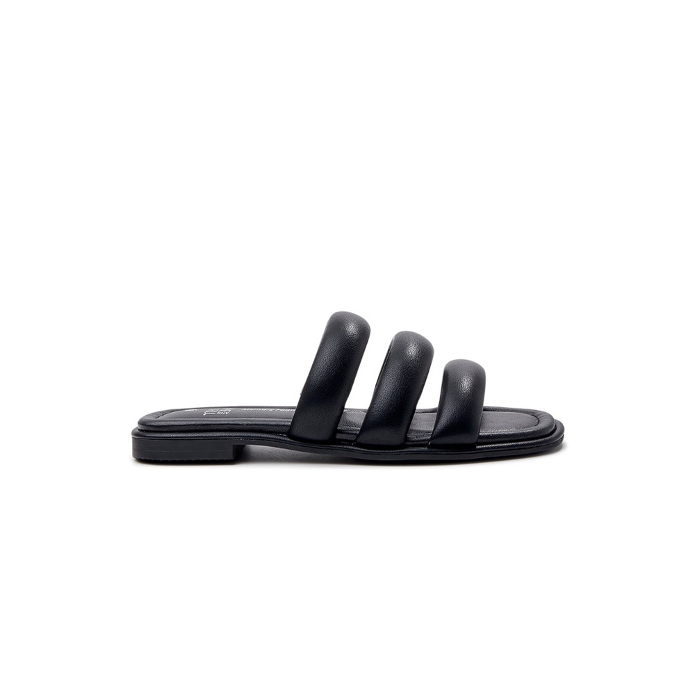 Brand new women’s three band memory foam slip on shoes, size 8 1/2 - Picture 2 of 3